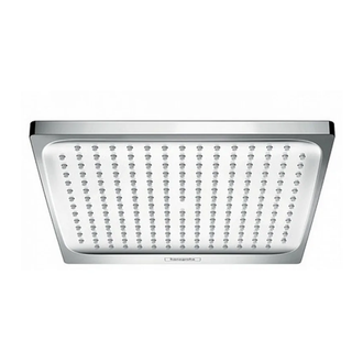 Верхний душ Hansgrohe Crometta E 240 х 240 см, 1 тип струи (цвет - хром) (26726000) фото 3 Aquada.com.ua