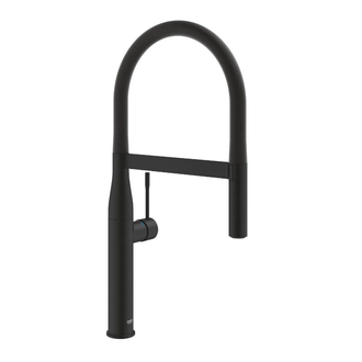 Змішувач для кухні Grohe Essence одноважільний, чорний матовий (30503KF0)