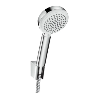 Душевой набор Hansgrohe Crometta 100 1jet Porter Set (26665400) фото 1 Aquada.com.ua