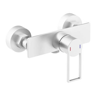 AIM DG06540 Змішувач для душу, білий (DG06540) (DG06540 frosted white)