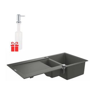Набор Grohe мойка кухонная K500 31646AT0 + дозатор для моющего средства Contemporary 40536000 (31646AT040536000)