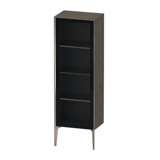 Шкафчик напольный со стеклянными дверцами Duravit XViu 50 x 36 х h157 см, сосна коричневая (XV1368LB151) фото 1 Aquada.com.ua