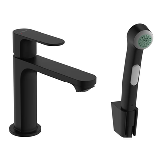 Hansgrohe Rebris S 110 Змішувач для умивальника, Matt Black (72215670)