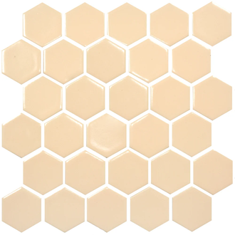 КОТТО КЕРАМІКА Мозаїка HEXAGON H 6007 Bisque 295х295х9 Кераміка Лео УКРАЇНА