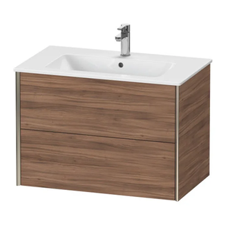 Тумба подвесная под раковину Duravit XViu 81 x 48 см, орех натуральный (XV41260B179) фото 1 Aquada.com.ua