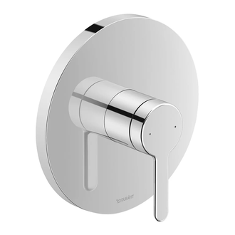Смеситель для душа скрытого монтажа Duravit C.1 (цвет - хром) (C14210010010) фото 1 Aquada.com.ua