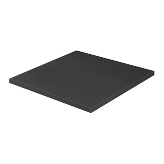 Душевой поддон 120 х 120 х 5 см Duravit Stonetto, антрацит (720169680000000) фото 1 Aquada.com.ua