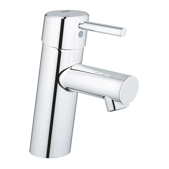 Смеситель для раковины Grohe Concetto (цвет - хром), без донного клапана (3224010E) фото 1 Aquada.com.ua