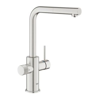 Змішувач для кухні Grohe Blue Pure Minta (колір - сталь)  30601DC0