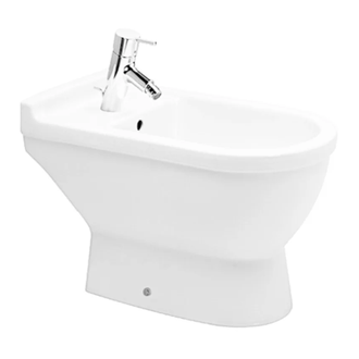 Биде напольное Duravit Starck3 65,5х36,5 см, цвет белый (удлиненное) (2234100000) фото 1 Aquada.com.ua