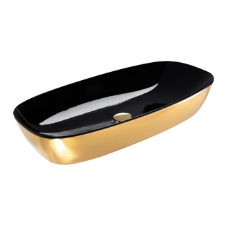 Раковина накладная на столешницу Catalano Gold & Silver 80 х 40 см (180APGRLXNO) фото 1 Aquada.com.ua