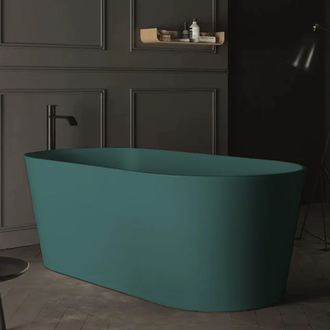 Ванна зі штучного каменю Nic Design Bay 160x80 см, Amazzonia глянець (014719077)