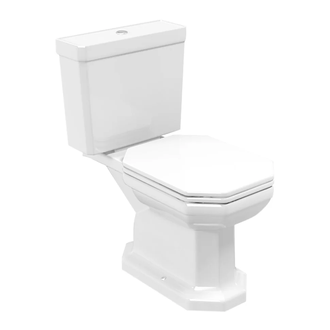 Унитаз-компакт Duravit 1930 с бачком и крышкой (0227090000 + 0872200005 + 0064810000) фото 1 Aquada.com.ua