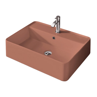 Nic-Design Умивальник на стільницю Nic Design Semplice 60х45х16 см з отвором під змішувач, Fard глянець C/F (001384072 CF)