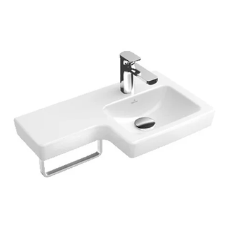 Раковина Villeroy & Boch Subway 63х35,5 см (41156R01) фото 1 Aquada.com.ua