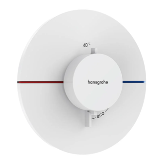Термостат на 1 потребитель Hansgrohe ShowerSelect Comfort S (цвет - белый матовый) 15559700