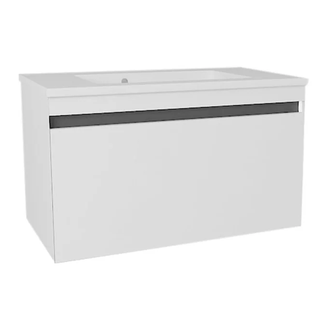 Тумба с раковиной 60 см Devit Up, белый (0W20120W) фото 1 Aquada.com.ua