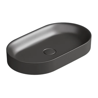 Раковина накладная на столешницу Catalano Horizon 60 х 35 см, Satin black (160AHZNS) фото 1 Aquada.com.ua