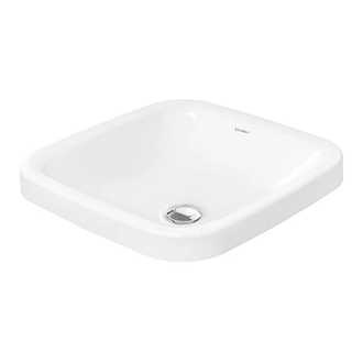 Раковина встраиваемая на столешницу сверху Duravit DuraStyle 43 х 43 мм (0372430000) фото 1 Aquada.com.ua