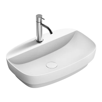 Раковина полувстраиваемая Catalano Green Lux Сolori 40 х 60 х h14 см, цвет - белый матовый 160GRLXNBM