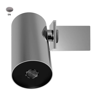 Fima Carlo Верхній душ Fima O3 настінного монтажу, браширований никель (F5916SN)