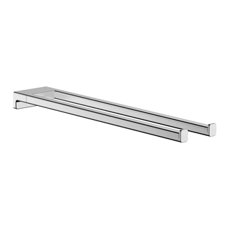Полотенцедержатель двойной 445 мм Hansgrohe AddStoris, хром (41770000) фото 1 Aquada.com.ua