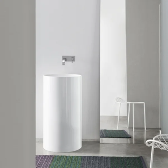 Nic-Design Умивальник окремо стоячий Nic Design Ovvio 45x85 см, antracite matt (001455013)