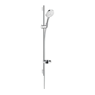 Душевой гарнитур Hansgrohe Raindance Select S 120 3jet со штангой 90 см и мыльницей (26631400) фото 1 Aquada.com.ua