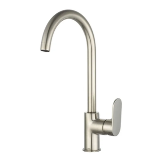 Смеситель кухонный Imprese Laska satin (цвет - сатин) (55040S) фото 1 Aquada.com.ua