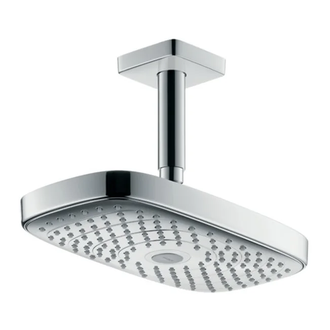 Верхний душ Hansgrohe Raindance Select E 300 2jet (цвет - хром/белый) (273844001) фото 1 Aquada.com.ua