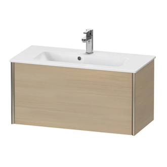 Тумба подвесная компакт, под раковину Duravit XViu 81 x 39 см, средиземноморский дуб (XV40790B171) фото 1 Aquada.com.ua