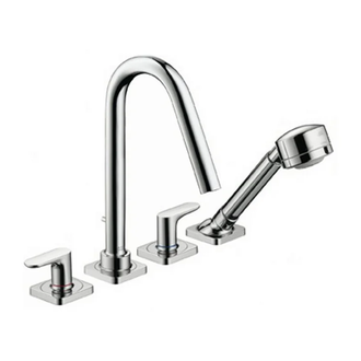 Смеситель на борт ванны Axor Citterio M (34454000) фото 1 Aquada.com.ua