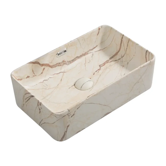 MIXXUS PREMIUM QUADRO-0208 MARBLE Раковина накладная (MP6518)