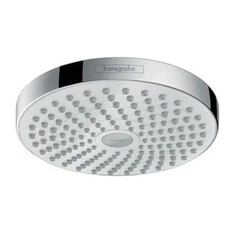 Верхний душ Hansgrohe Croma Select S 180 (цвет - хром/белый) (26522400) фото 1 Aquada.com.ua