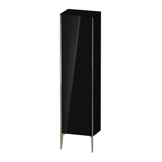 Шкафчик напольный Duravit XViu 50 x 36 х h201 см, чёрный глянцевый (XV1336LB140) фото 1 Aquada.com.ua