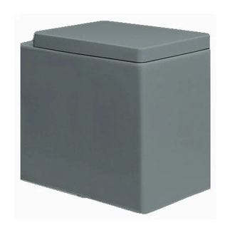 Унітаз для підлоги Nic Design Cool 34,5х52х42 см, Cemento матовий (003229047)