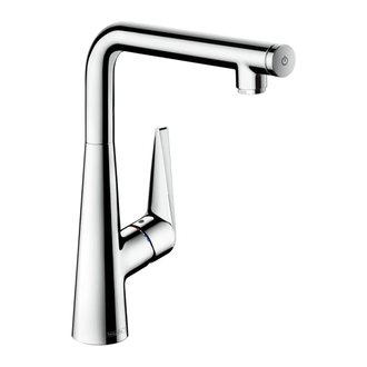 HANSGROHE Смеситель для кухни 300, однорычажный, с поворотным изливом Talis Select S (72820000) фото 1 Aquada.com.ua