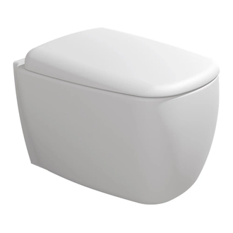 Унітаз підвісний Flaminia Mono, latte milky white matt (MN118) (MN118LAT)