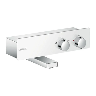 HANSGROHE Термостат для ванны, белый/хром ShowerTablet 350 (13107400) фото 1 Aquada.com.ua