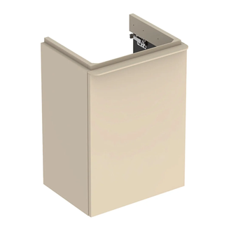 Шкафчик для раковины 44,2 х 35,6 х h61,7 см Geberit Smyle Square, с одной дверцей, песочно-серый (500.351.JL.1)