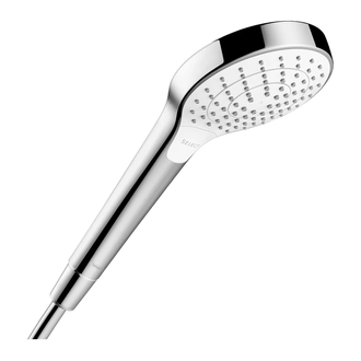 Лейка для душа Hansgrohe Croma Select S Vario EcoSmart 9 л/мин (цвет - хром/белый), 3 типа струи (26803400) фото 1 Aquada.com.ua
