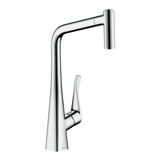 HANSGROHE Metris M71 320 Змішувач для кухні, хром (73801000)