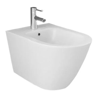 Биде подвесное Rak Ceramics Feeling, белый матовый (RST07500A)
