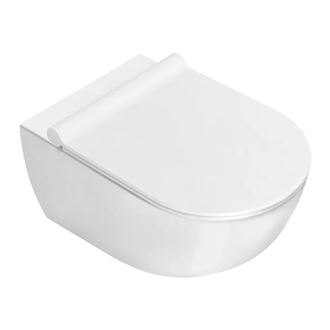 Унитаз подвесной Catalano Sfera (ободковый) с сиденьм Soft Close Plus (1VSF54A00+5SCSTP000) фото 1 Aquada.com.ua