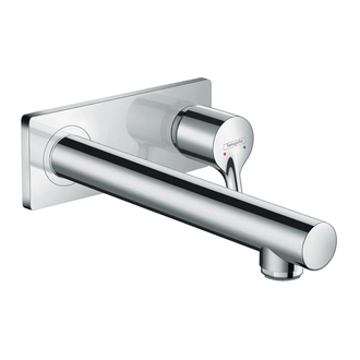 Смеситель для раковины настенный Hansgrohe Talis S (цвет - хром) излив 225 мм (72111000) фото 1 Aquada.com.ua