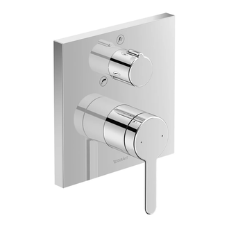 Смеситель для ванны скрытого монтажа Duravit C.1 (цвет - хром) (C15210011010) фото 1 Aquada.com.ua