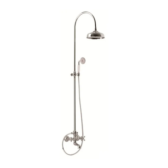 Душевая система Devit Charlestone Ø 210 мм (цвет - хром) (AC004151) фото 1 Aquada.com.ua