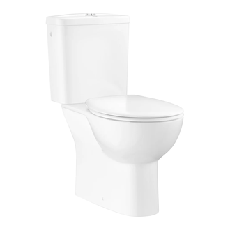 Унитаз наполный Grohe Bau Ceramic, безоободковый с сиденьем Soft Close и бачком (39346000) фото 1 Aquada.com.ua