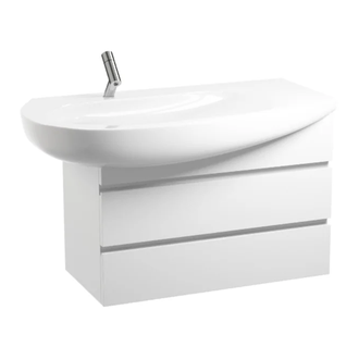 LAUFEN ALESSI ONE тумба 480*320*730мм, белый глянец (H4244700976311) фото 1 Aquada.com.ua