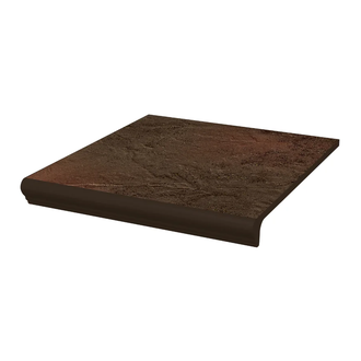 Сходинка з капіносом пряма Semir Brown 30x33 код 0182 Ceramika Paradyz (Z---300X330-1-SEMI.BRKP)
